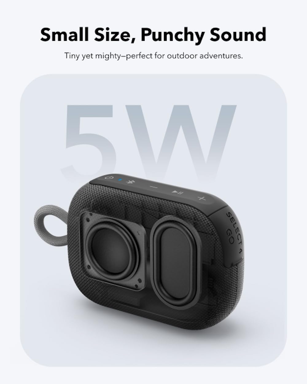 Soundcore Select 4 Go Portable Bluetooth Speaker - Adventurer Black | A31X1BB1