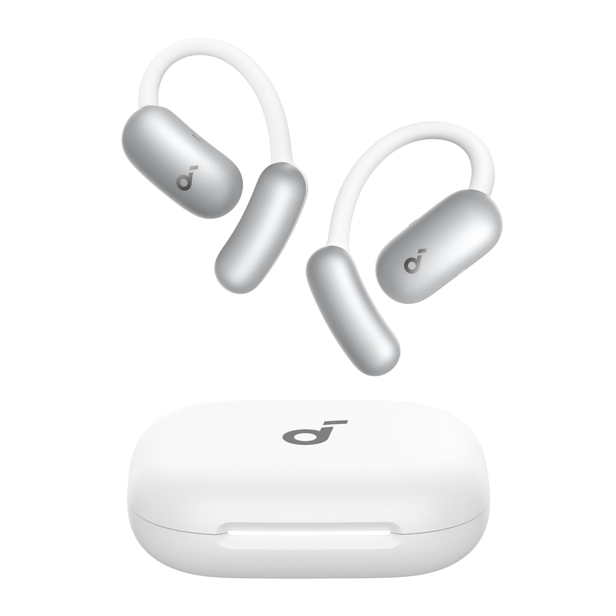 Soundcore AeroFit 2 Open-Ear Wireless Bluetooth Earbuds - Champagne Mist | A3874G21