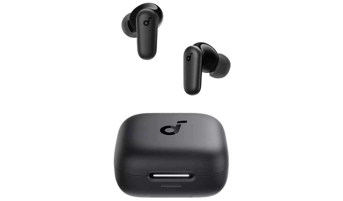 Soundcore R50i In-Ear Noise-Cancelling True Wireless Bluetooth Earbuds - Black | A3959G11