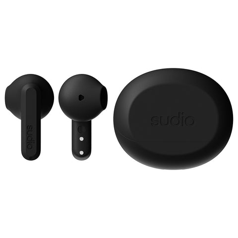 Sudio A3 In-Ear True Wireless Earbuds - Black | A3BLK