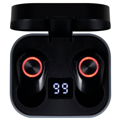 Akai In-Ear Wireless Bluetooth Earbuds with Charging Case - Black | A61078BLK from Akai - DID Electrical