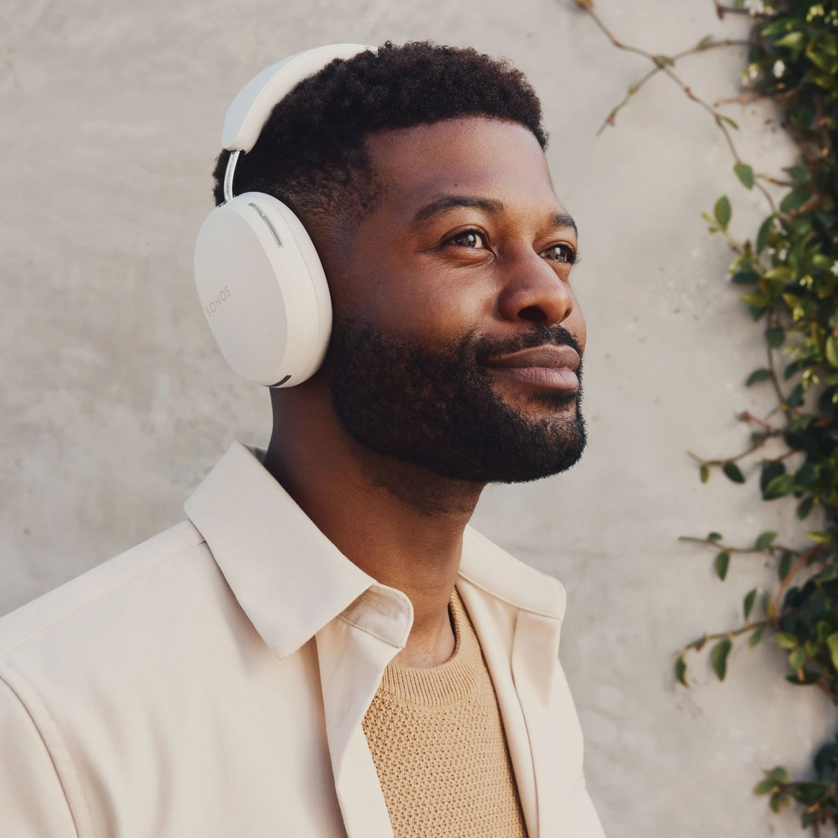 Sonos Ace Over-Ear Wireless Bluetooth Headphone - Soft White | ACEG1R21
