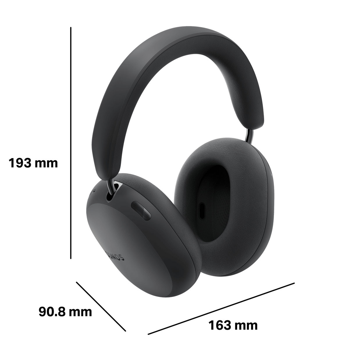 Sonos Ace Ultra Over-Ear Wireless Headphone - Black | ACEULWW1BLK