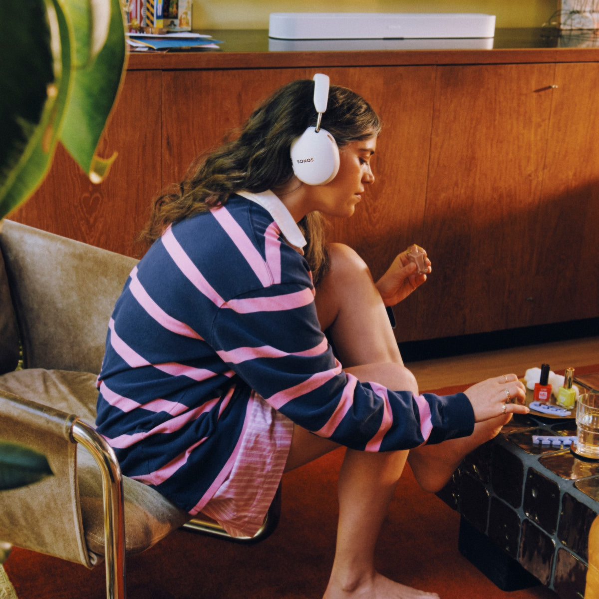 Sonos Ace Ultra Over-Ear Wireless Headphone - Soft White | ACEULWW1