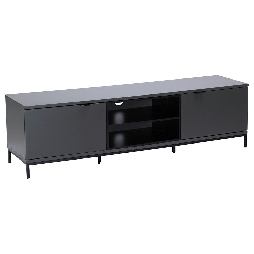 Alphason Chaplin 1600 TV Stand for TVs Up to 72&quot; - Charcoal | ADCH1600-CH from Alphason - DID Electrical