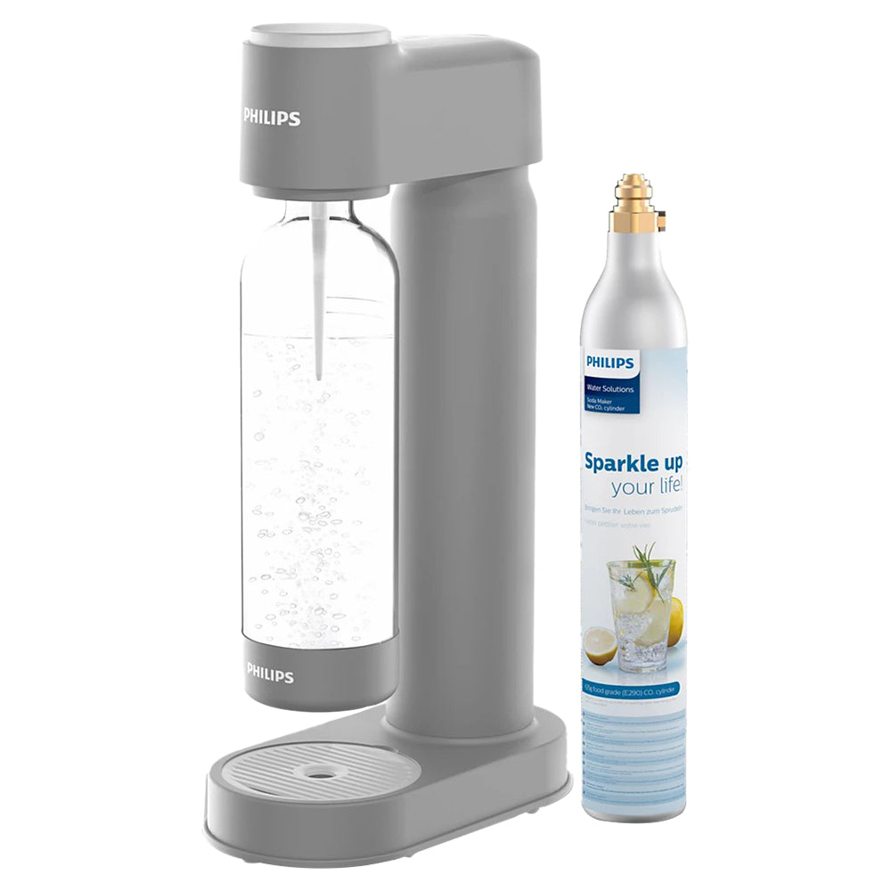 Philips GoZero Soda Maker - Grey | ADD4901GR/10 from Philips - DID Electrical