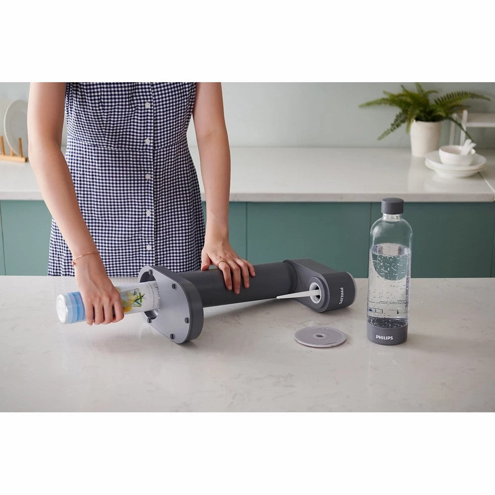 Philips GoZero Soda Maker - Grey | ADD4901GR/10 from Philips - DID Electrical