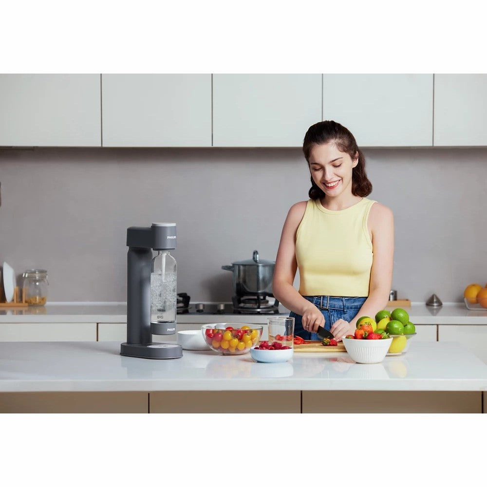Philips GoZero Soda Maker - Grey | ADD4901GR/10 from Philips - DID Electrical