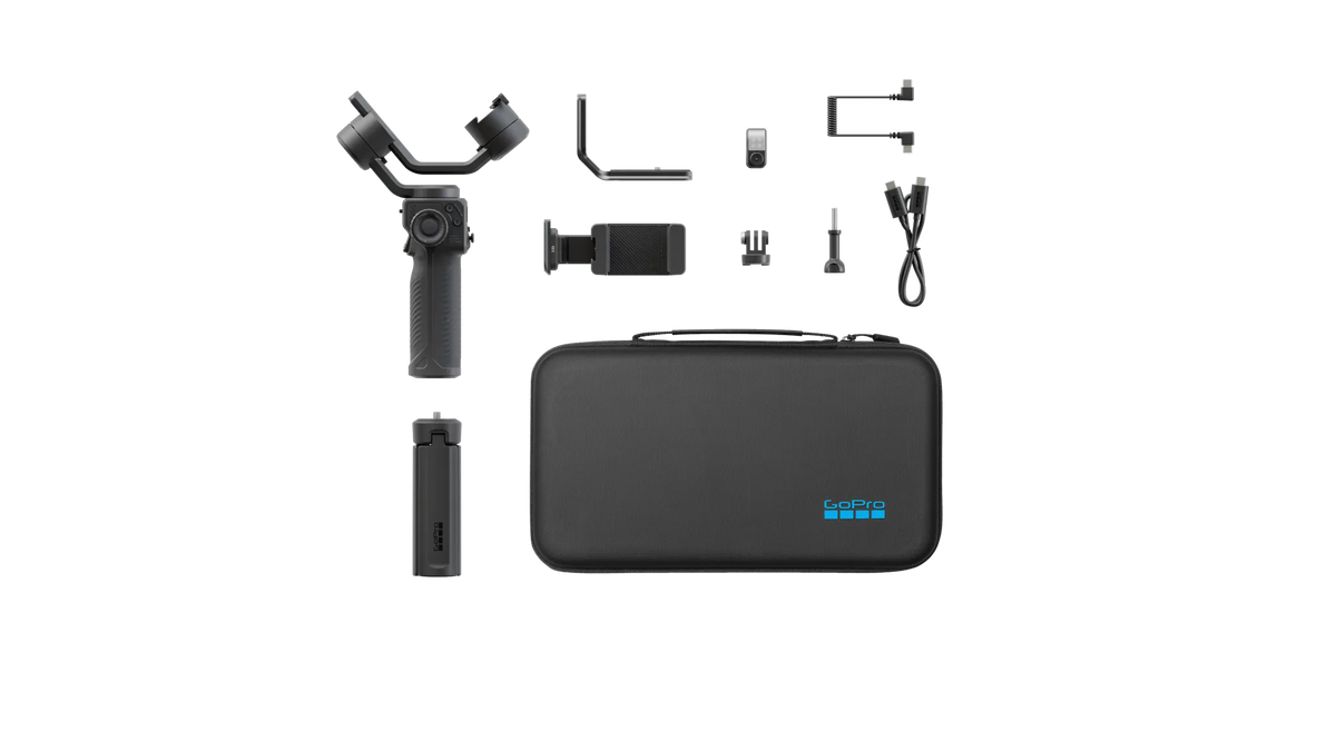 GoPro Fluid Pro AI Multi-Device Gimbal Stabiliser - Black | AGMSS-011-ES