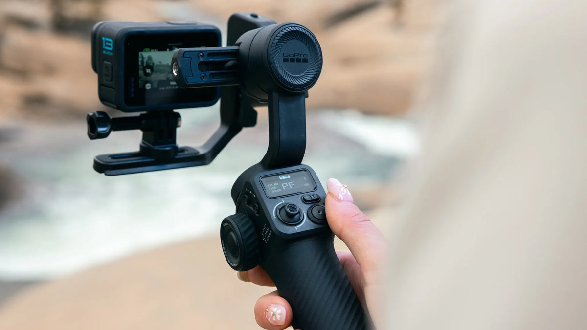 GoPro Fluid Pro AI Multi-Device Gimbal Stabiliser - Black | AGMSS-011-ES