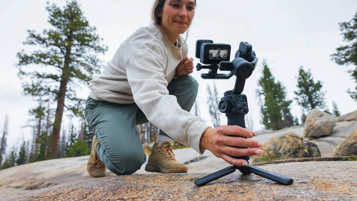 GoPro Fluid Pro AI Multi-Device Gimbal Stabiliser - Black | AGMSS-011-ES