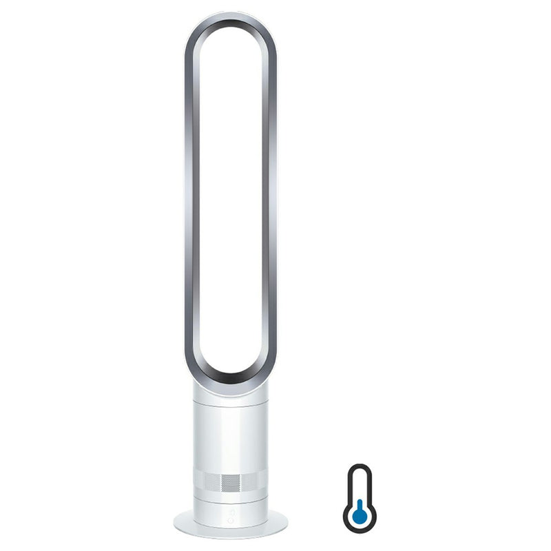 Dyson Cool Tower Fan - White & Silver | AM07 from Dyson - DID Electrical
