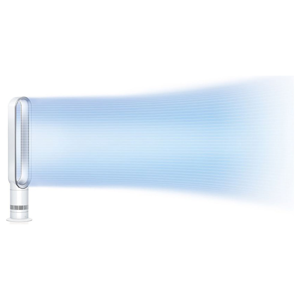 Dyson Cool Tower Fan - White &amp; Silver | AM07 from Dyson - DID Electrical