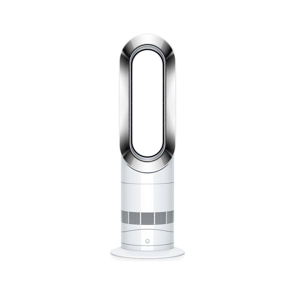 Dyson Hot + Cool Jet Focus Purifying Desk Fan Heater - White &amp; Silver | AM09 from Dyson - DID Electrical