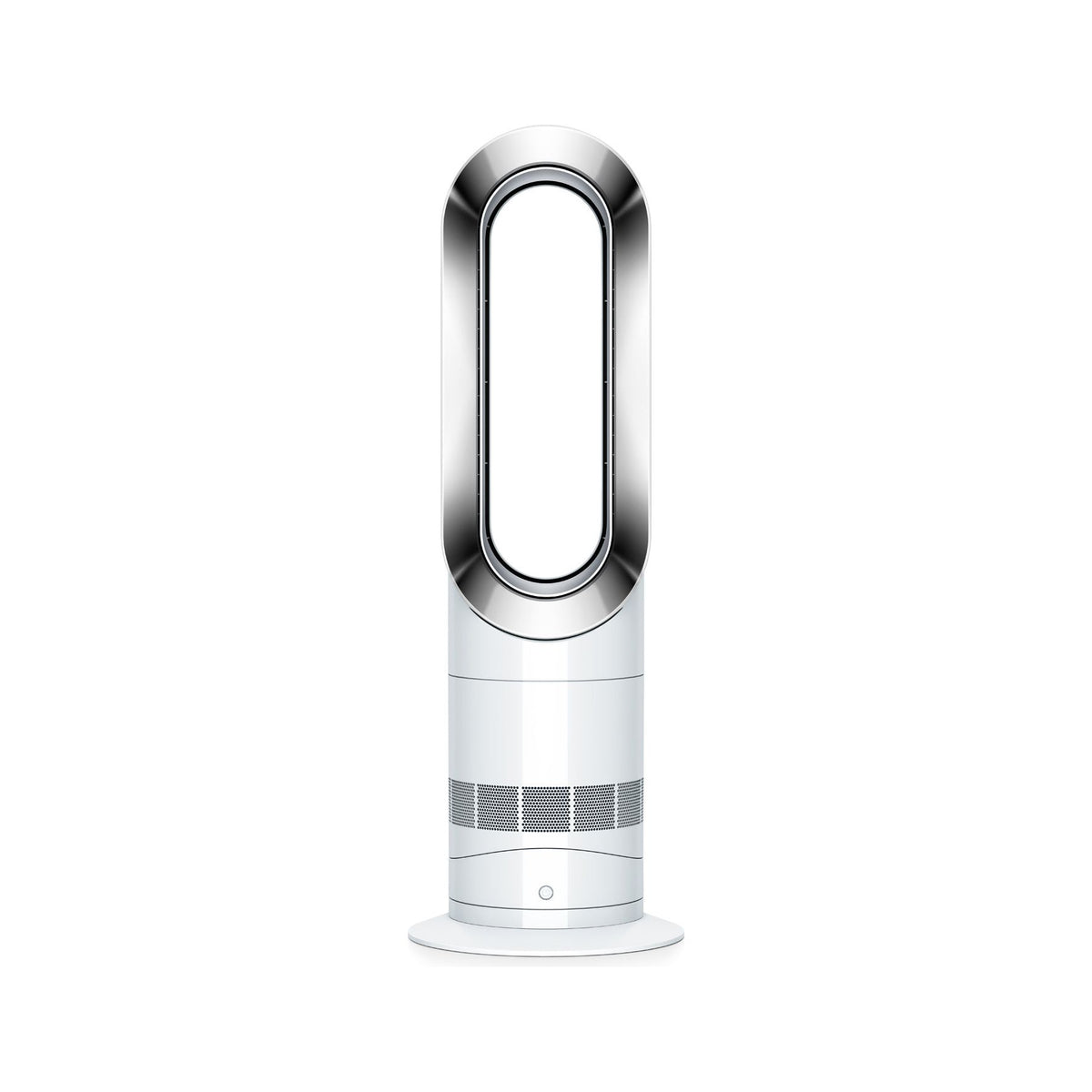 Dyson Hot + Cool Jet Focus Desk Fan Heater - White &amp; Silver | AM09 from Dyson - DID Electrical