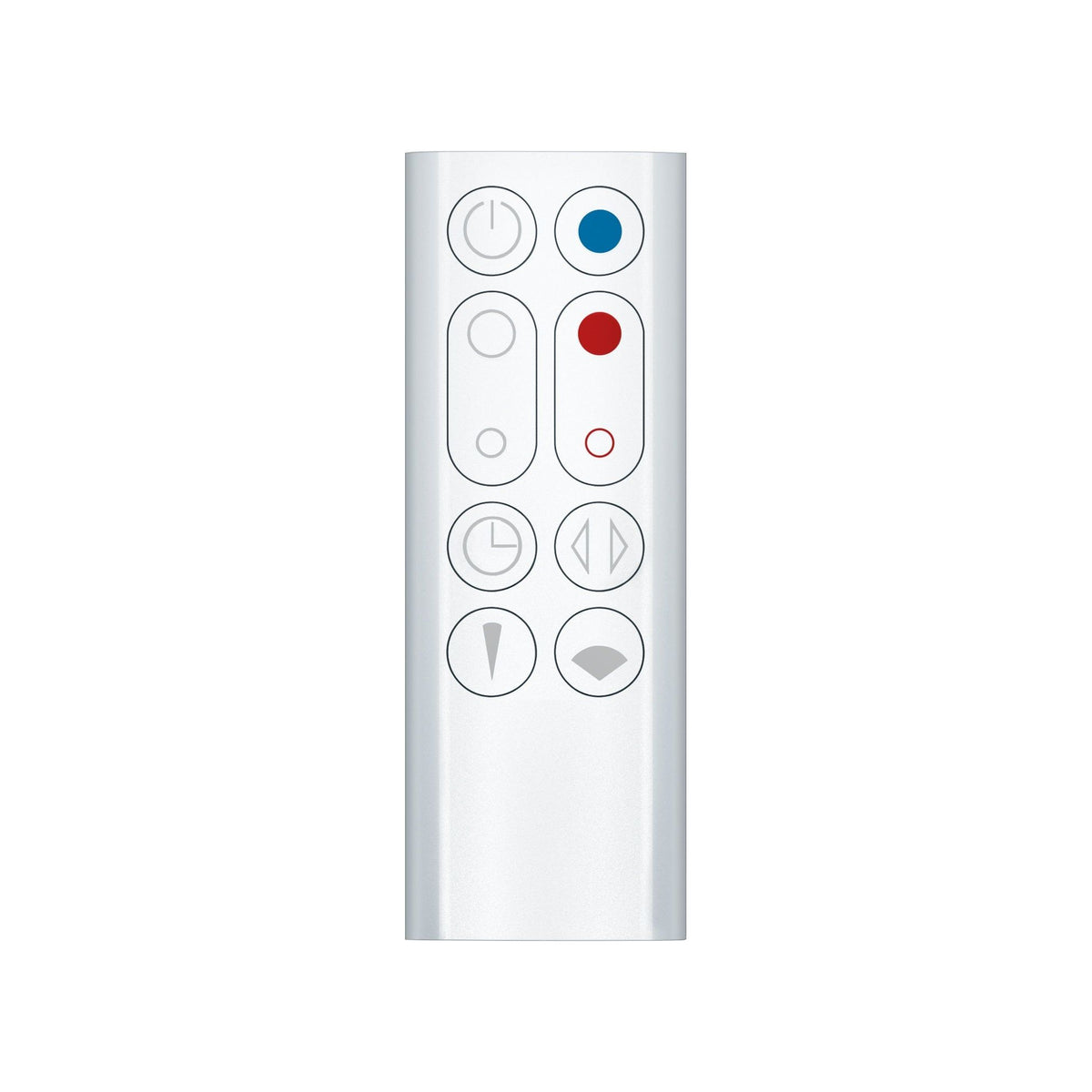 Dyson Hot + Cool Jet Focus Desk Fan Heater - White &amp; Silver | AM09 from Dyson - DID Electrical