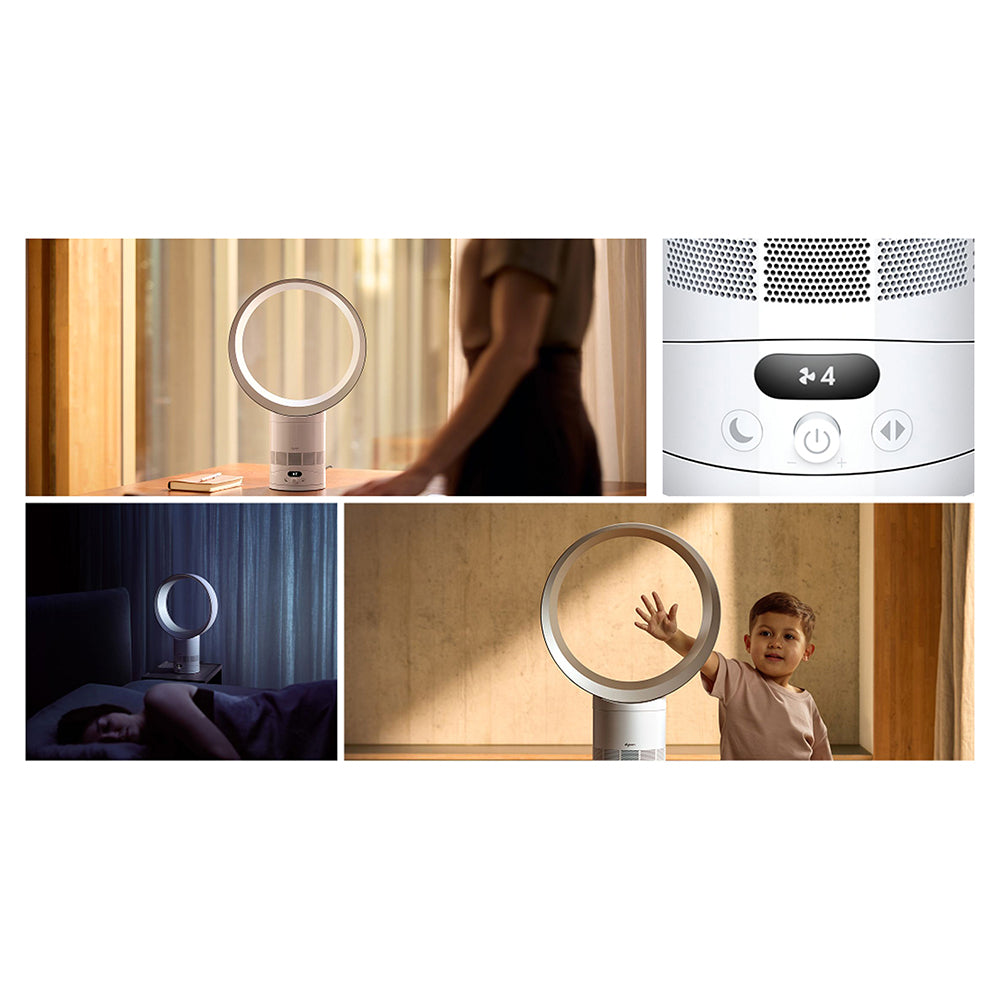 Dyson Cool CF1 Desk Bladeless Fan- White & Silver | AM12 from Dyson - DID Electrical