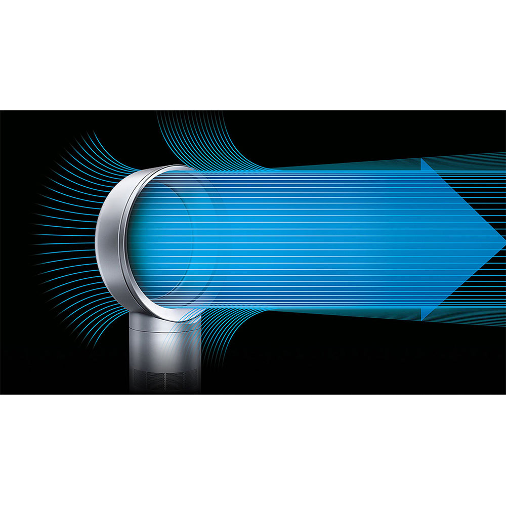 Dyson Cool CF1 Desk Bladeless Fan- White & Silver | AM12 from Dyson - DID Electrical