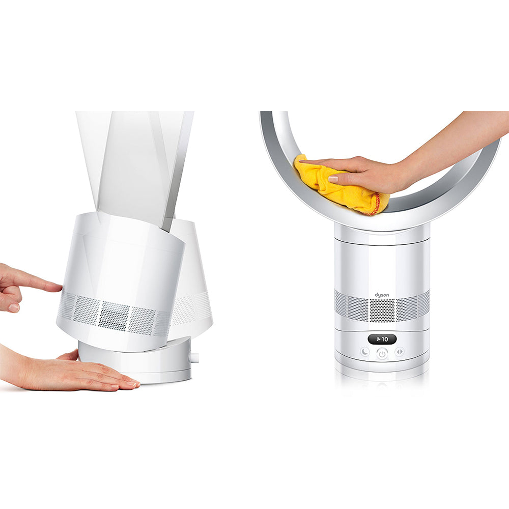 Dyson Cool CF1 Desk Bladeless Fan- White & Silver | AM12 from Dyson - DID Electrical
