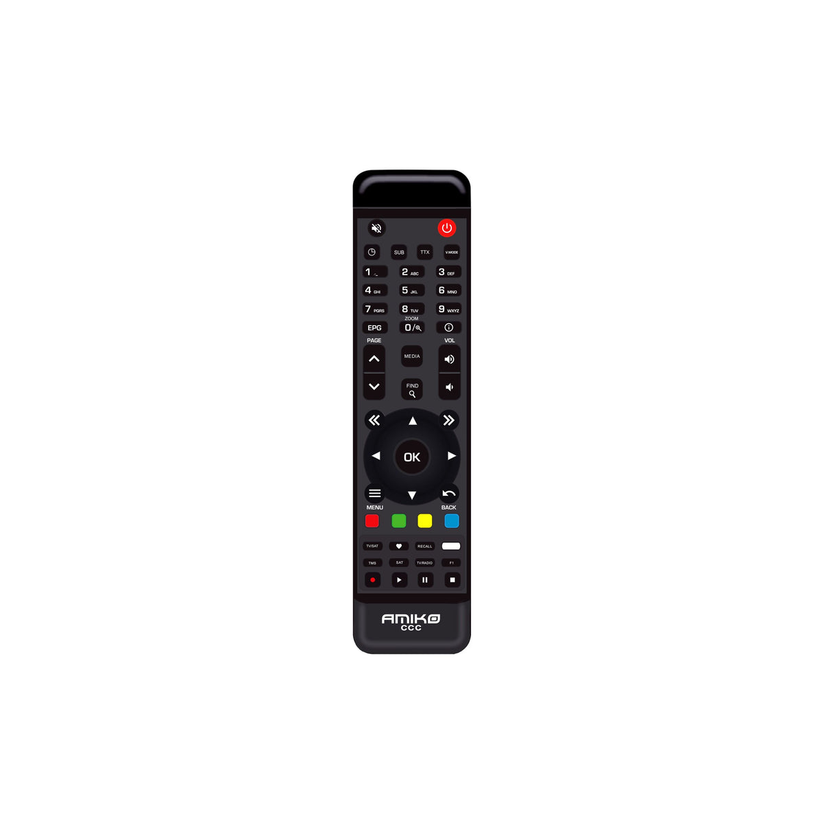 Amiko Mini Combo 3 TV Receiver - Black | AMIKOMC3 from Amiko - DID Electrical