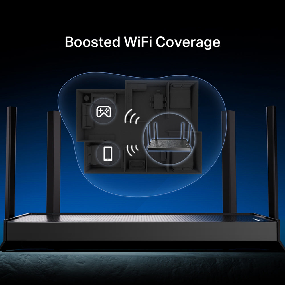 TP Link BE3600 Dual Band Wi-Fi 7 Router - Black | ARCHER BE230 from TP Link - DID Electrical