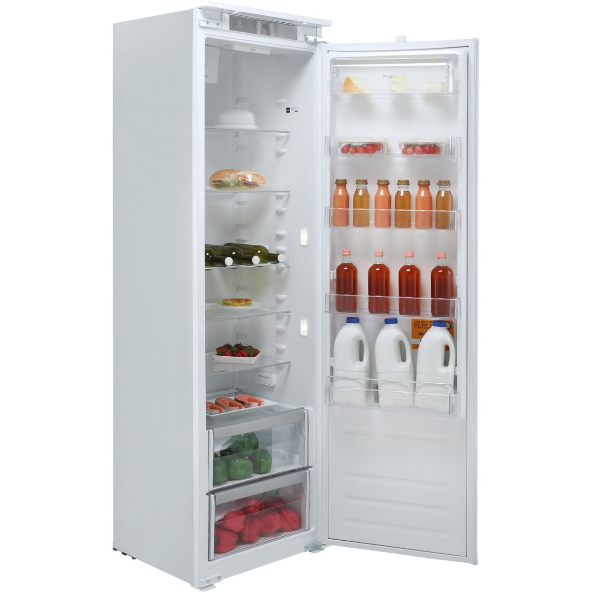 Whirlpool 314L Integrated Fridge - White | ARG180832 from Whirlpool - DID Electrical