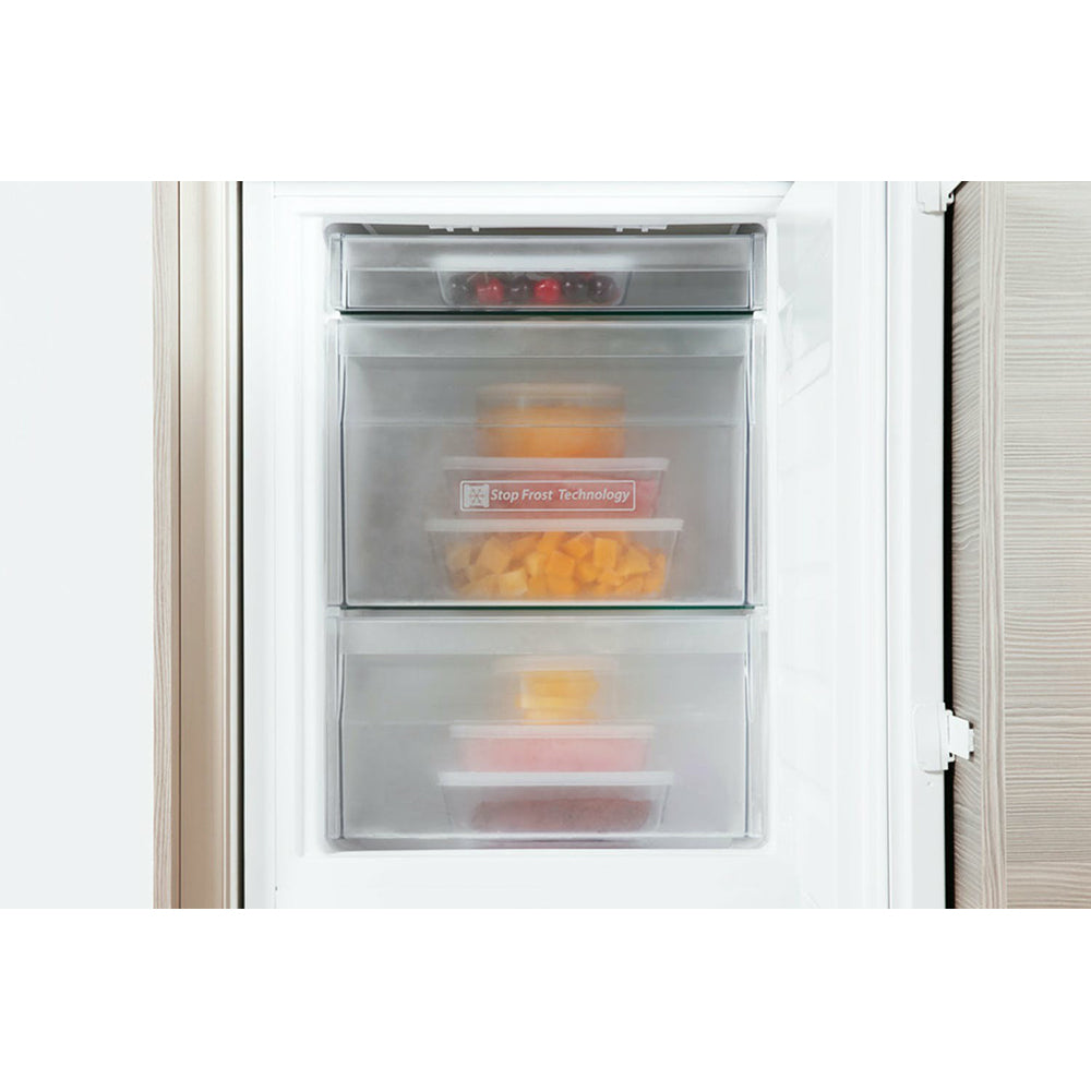 Whirlpool 263L 50/50 Integrated Fridge Freezer - White | ART4550SF1 from Whirlpool - DID Electrical