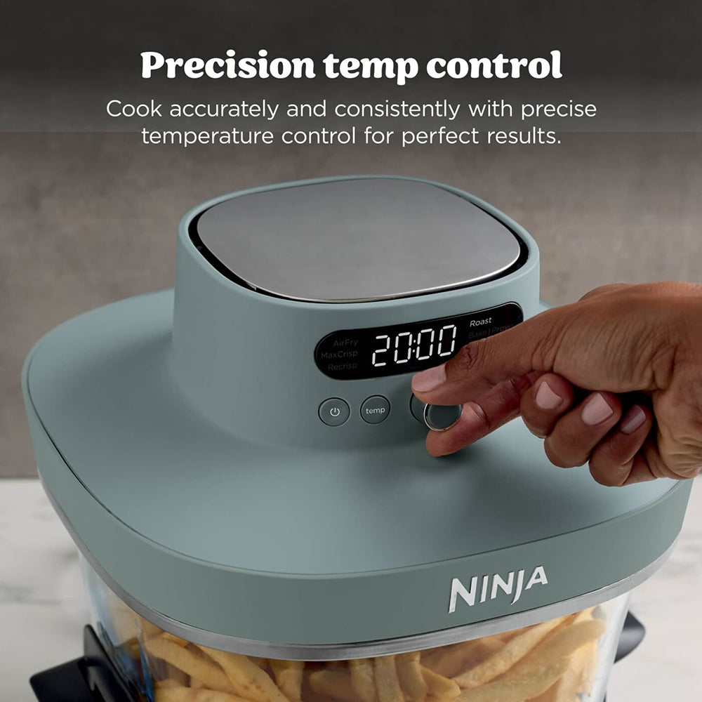 Ninja CRISPi PRO 7-in-1 XL Glass Air Fryer - Ash Grey | AS101UKGY from Ninja - DID Electrical