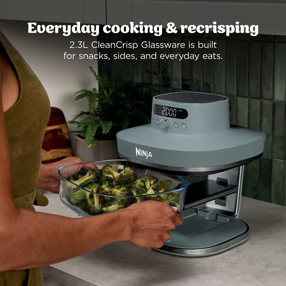 Ninja CRISPi PRO 7-in-1 XL Glass Air Fryer - Ash Grey | AS101UKGY from Ninja - DID Electrical
