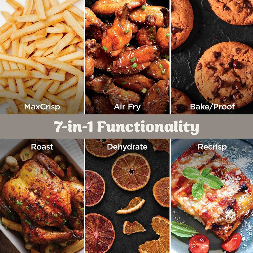 Ninja Ninja CRISPi PRO 7-in-1 XL Glass Air Fryer - Bone | AS101UKLG