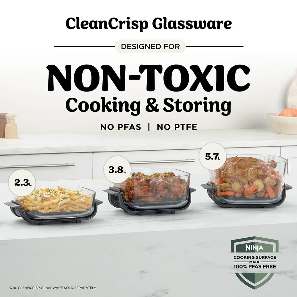 Ninja Ninja CRISPi PRO 7-in-1 XL Glass Air Fryer - Bone | AS101UKLG