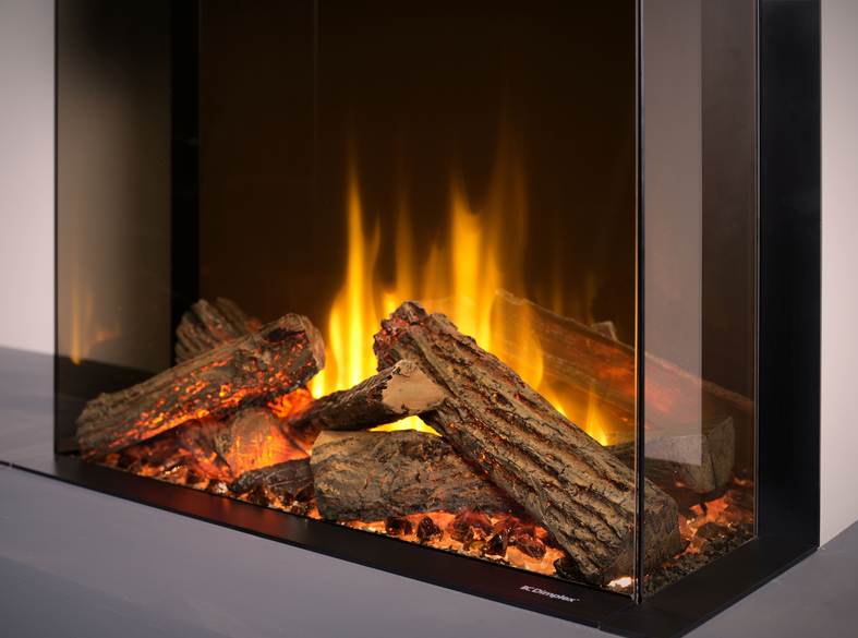 Dimplex Aspire 30" Built-In Electric Fire - Black | ASP30