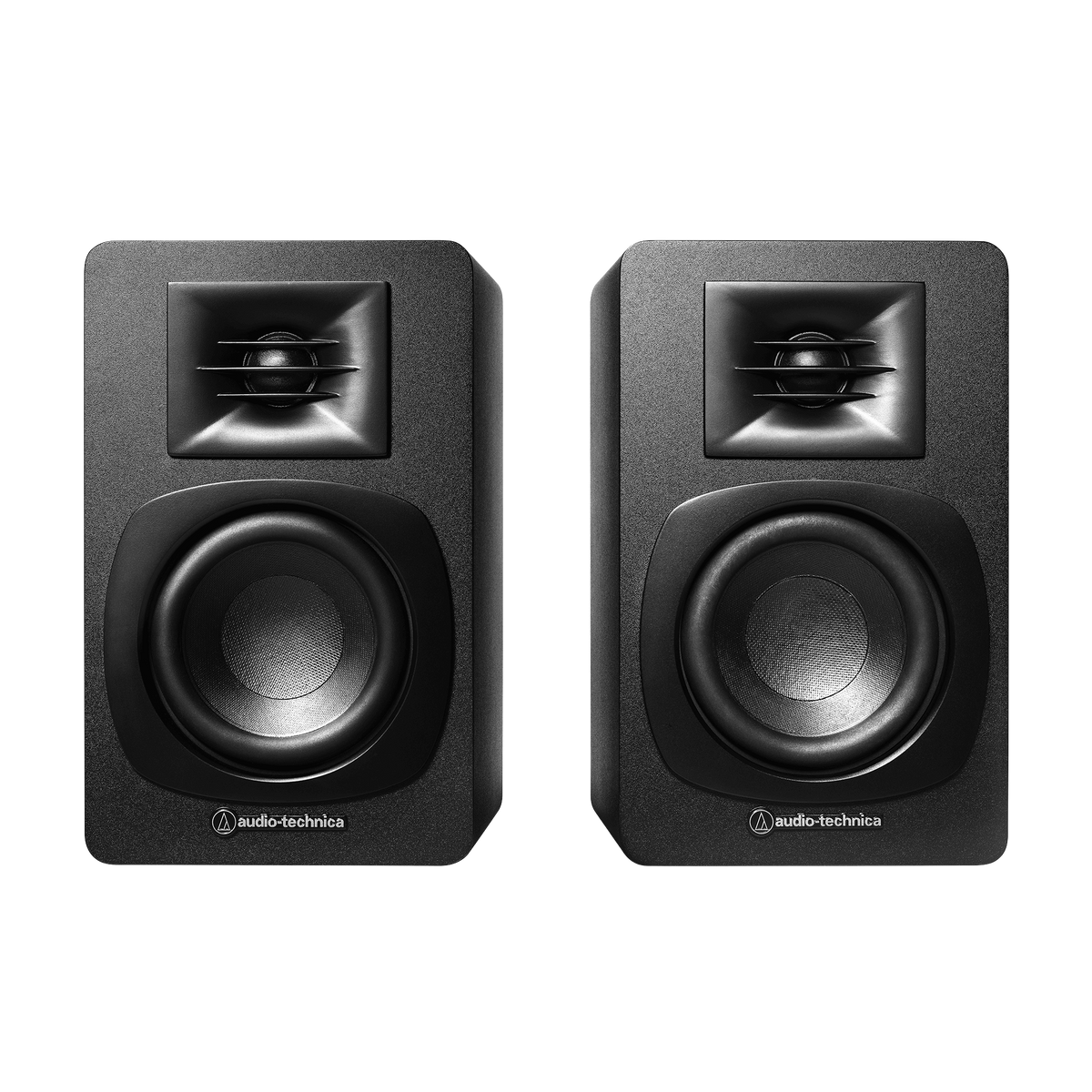 Audio Technica Powered Bluetooth Bookshelf Speakers - Black | ATSP3X from Audio Technica - DID Electrical