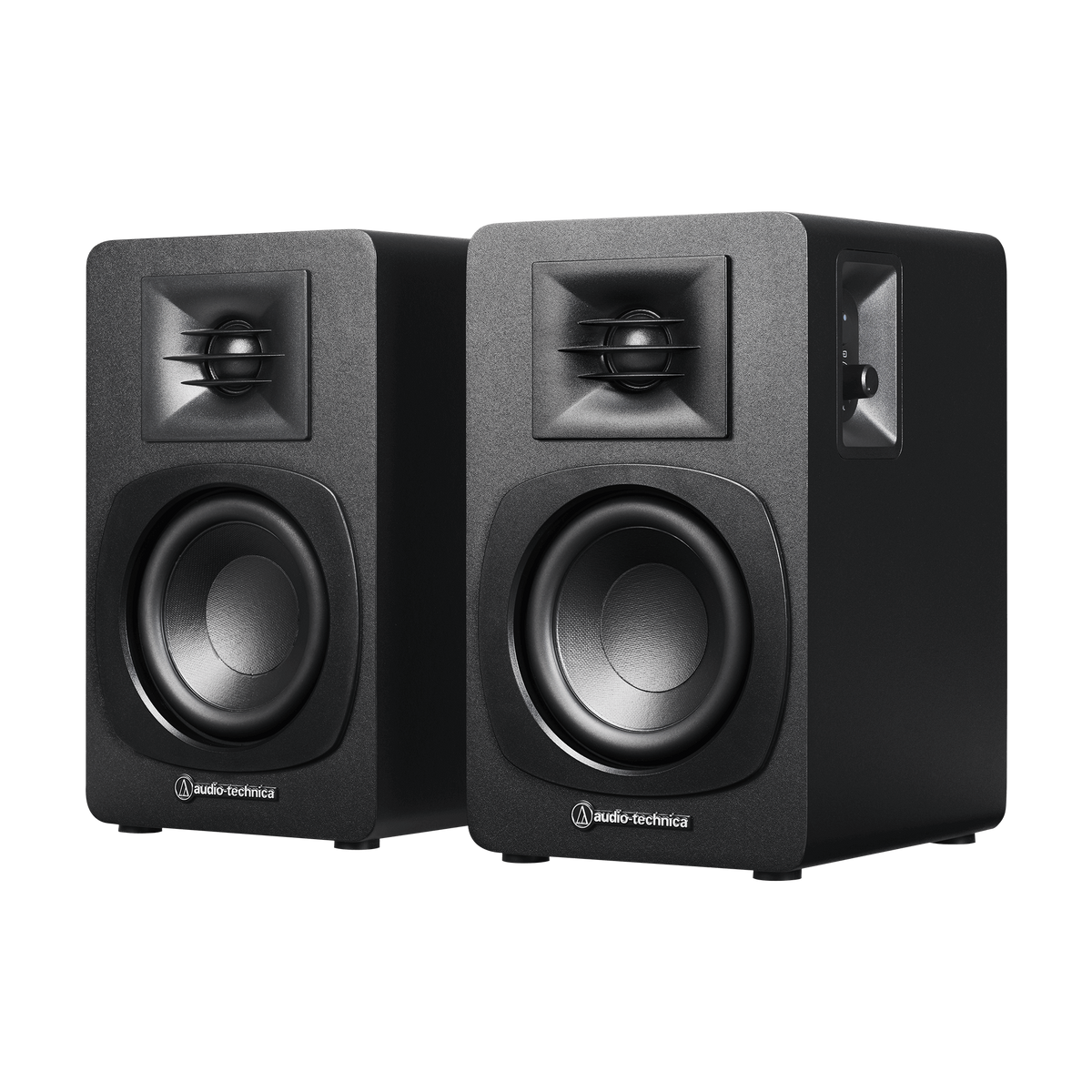 Audio Technica Powered Bluetooth Bookshelf Speakers - Black | ATSP3X from Audio Technica - DID Electrical