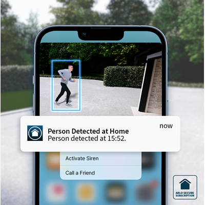 Arlo 2K Wireless Video Doorbell with Chime - White | AVDK4001100UKS from Arlo - DID Electrical
