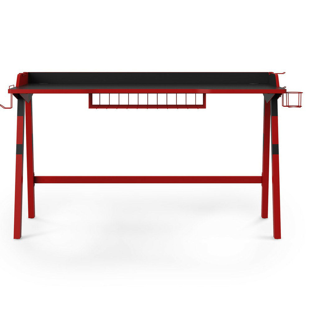 Alphason Fuego Gaming Desk - Black &amp; Red | AW9230 from Alphason - DID Electrical