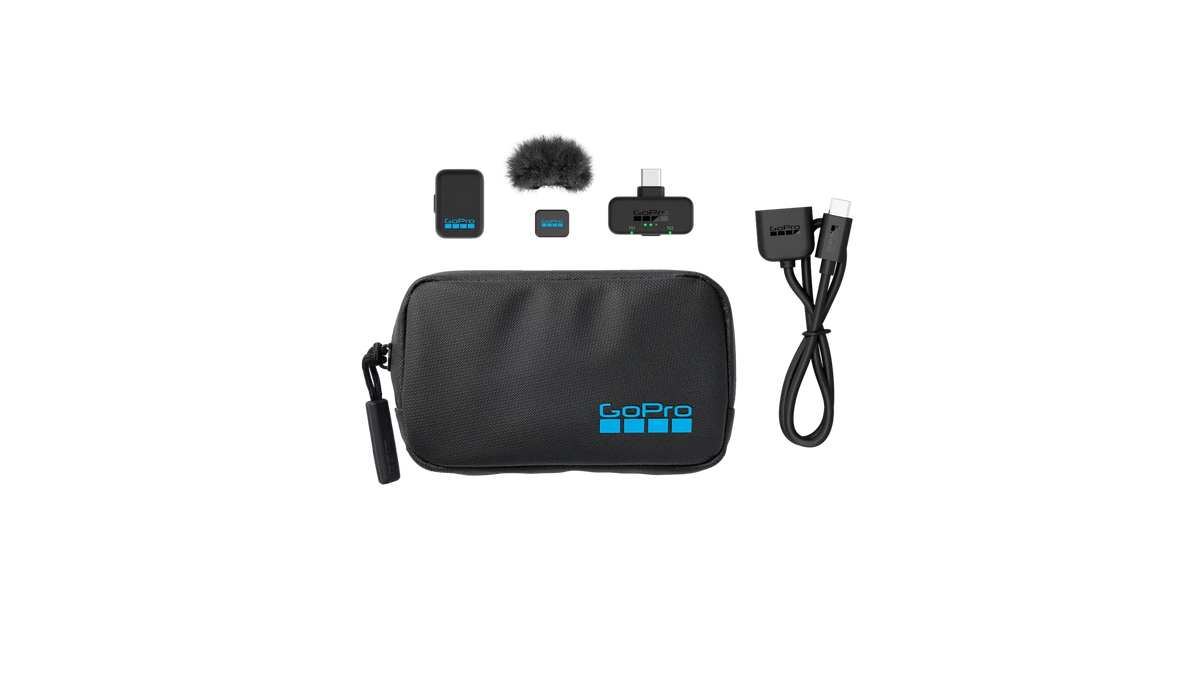 GoPro Wireless Mic USB Kit - Black | AWMIC-010-USB-ES