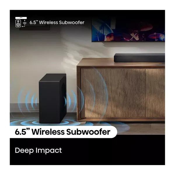 Hisense 3.1.2 Wireless Soundbar with Subwoofer - Black | AX3120Q from Hisense - DID Electrical