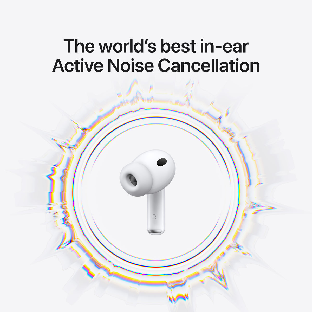 Apple AirPods Pro 3rd Gen In-Ear Wireless AirPods with MagSafe Charging Case - White | MFHP4ZM/A from Apple - DID Electrical