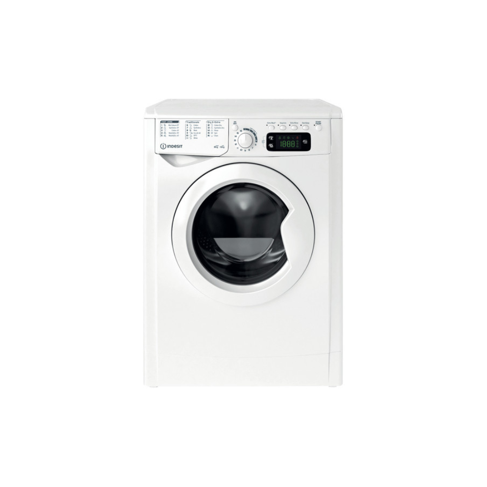 Indesit 8/6KG 1351 Spin Freestanding Washer Dryer - White | EWDE861483W from Indesit - DID Electrical