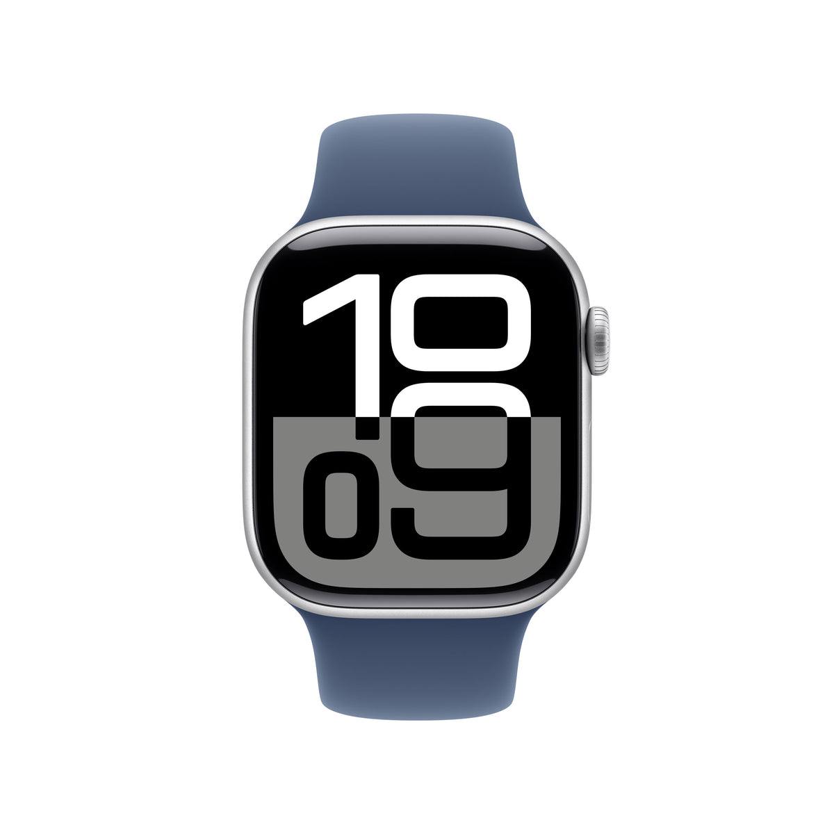 Apple Watch Series 10 GPS 42mm Silver Aluminium Case with Denim Sport Band - M/L | MWWC3QA/A from Apple - DID Electrical