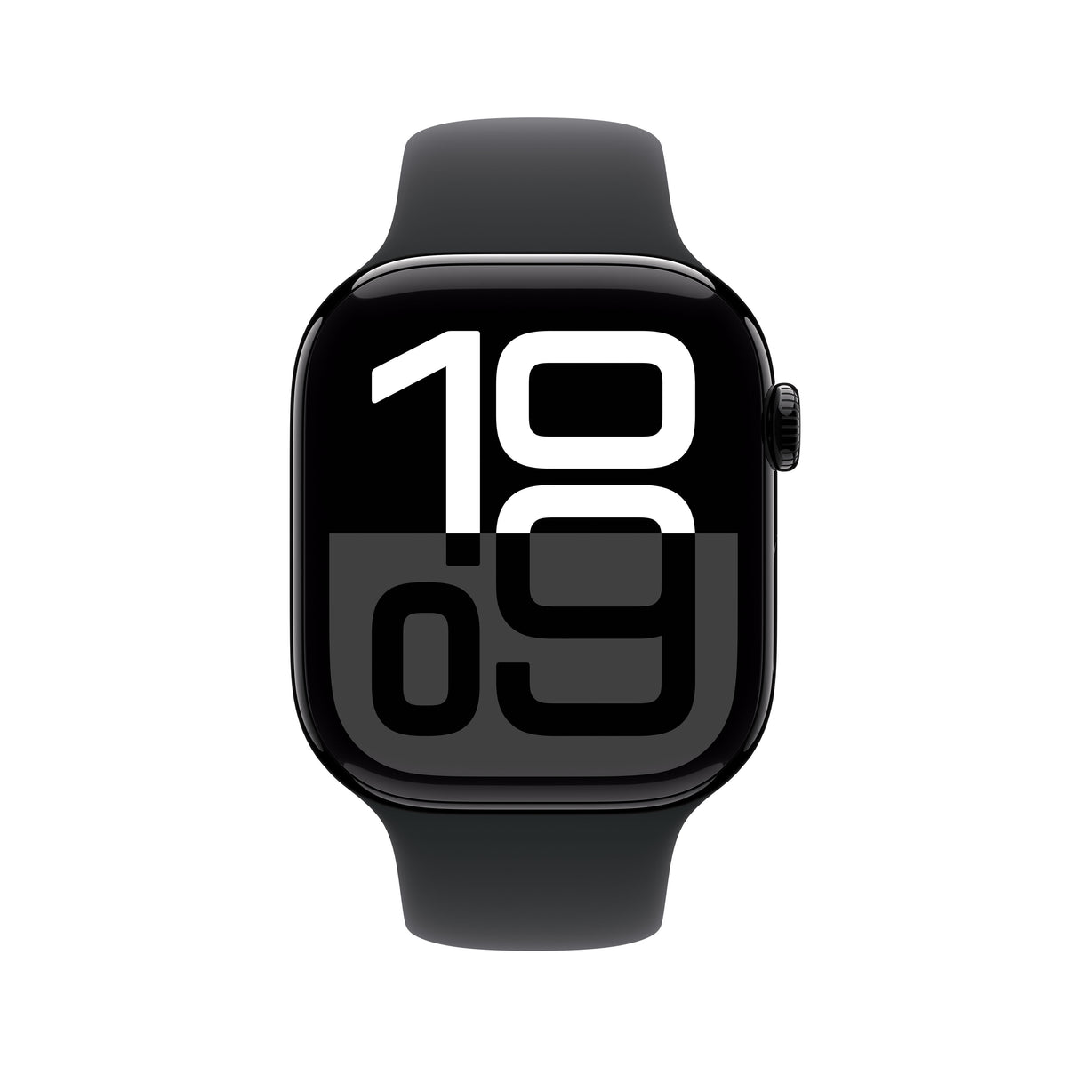 Apple Watch Series 10 GPS 46mm Jet Black Aluminium Case with Black Sport Band - M/L | MWWQ3QA/A from Apple - DID Electrical