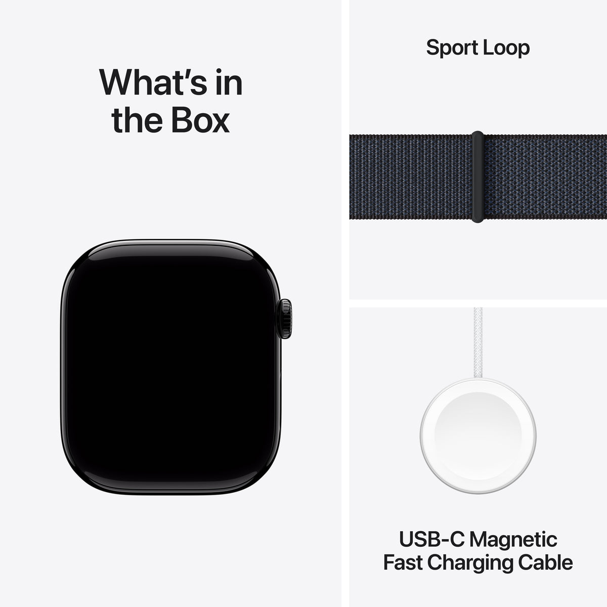 Apple Watch Series 10 GPS + Cellular 46mm Jet Black Aluminium Case with Black Sport Band - M/L | MWY43QA/A from Apple - DID Electrical