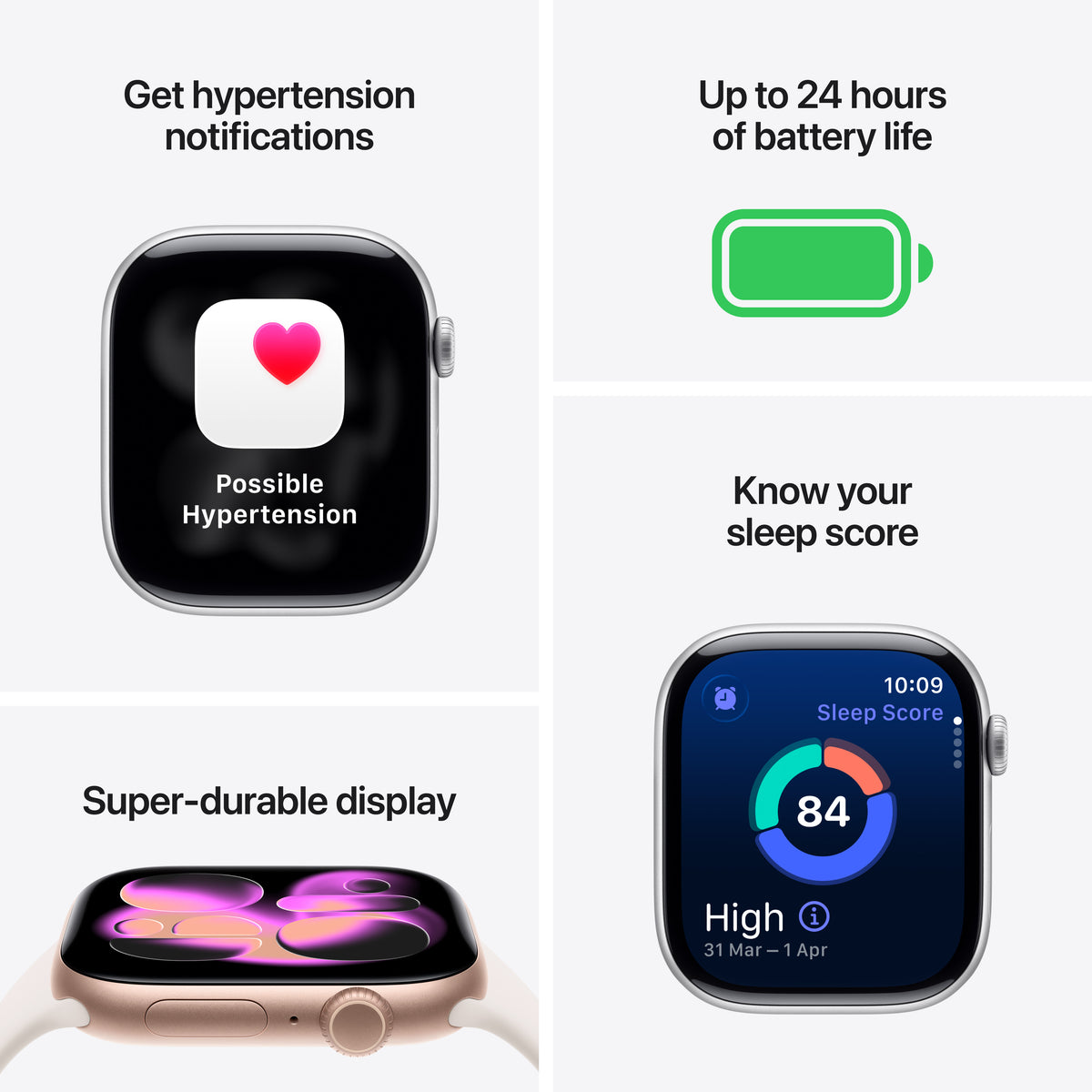 Apple Watch Series 11 GPS 42MM Jet Black Aluminium Case with Black Sport Band - S/M | MEQT4MP/A from Apple - DID Electrical