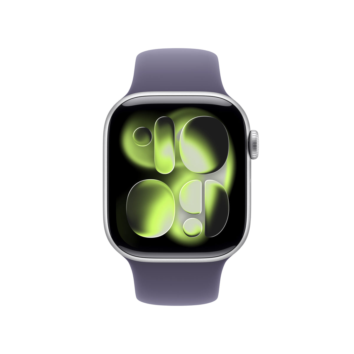 Apple Watch Series 11 GPS 42mm Silver Aluminium Case with Purple Fog Sport Band - M/L | MEU74MP/A from Apple - DID Electrical