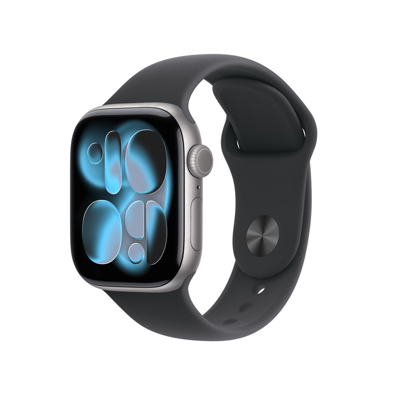 Apple Watch Series 11 GPS 42MM Space Grey Aluminium Case with Black Sport Band - S/M | MEQW4MP/A from Apple - DID Electrical