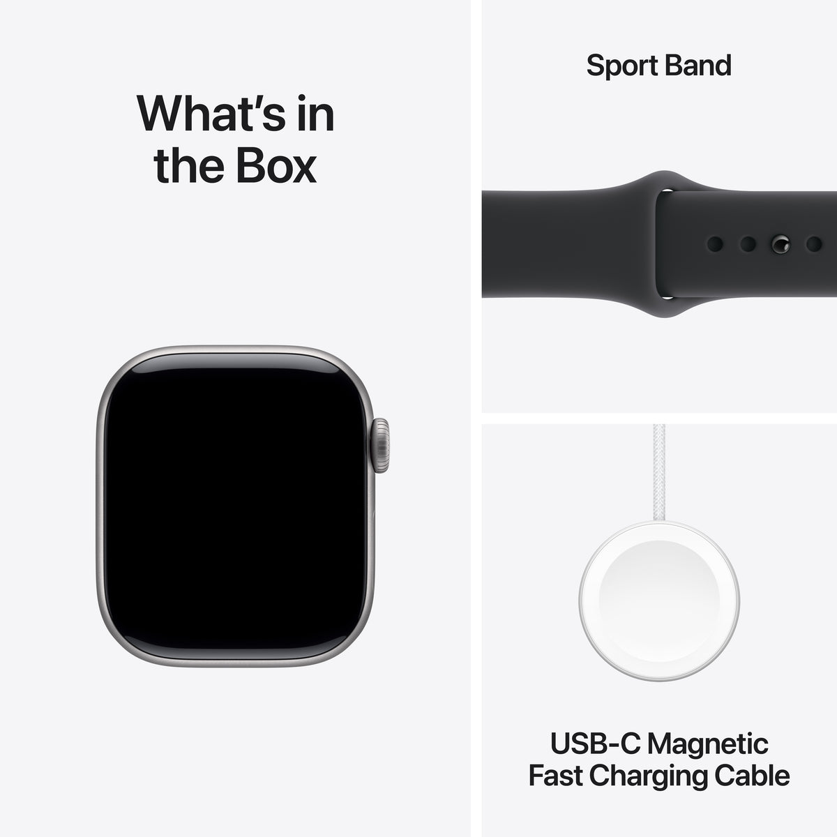 Apple Watch Series 11 GPS 42MM Space Grey Aluminium Case with Black Sport Band - S/M | MEQW4MP/A from Apple - DID Electrical