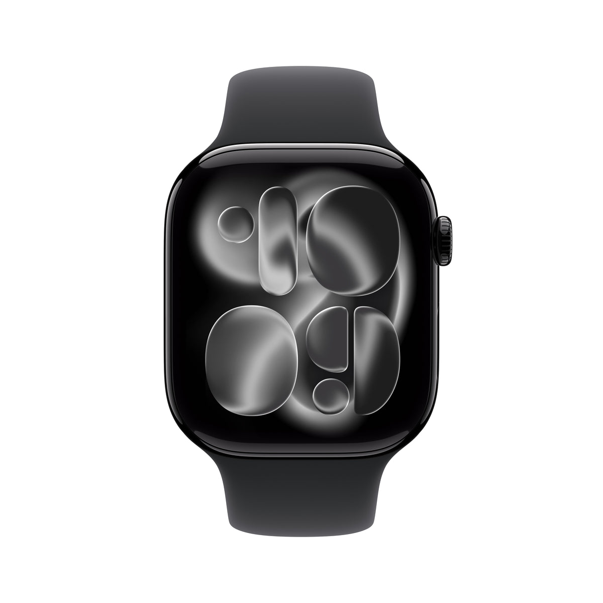 Apple Watch Series 11 GPS 46MM Jet Black Aluminium Case with Black Sport Band - S/M | MEUW4MP/A from Apple - DID Electrical