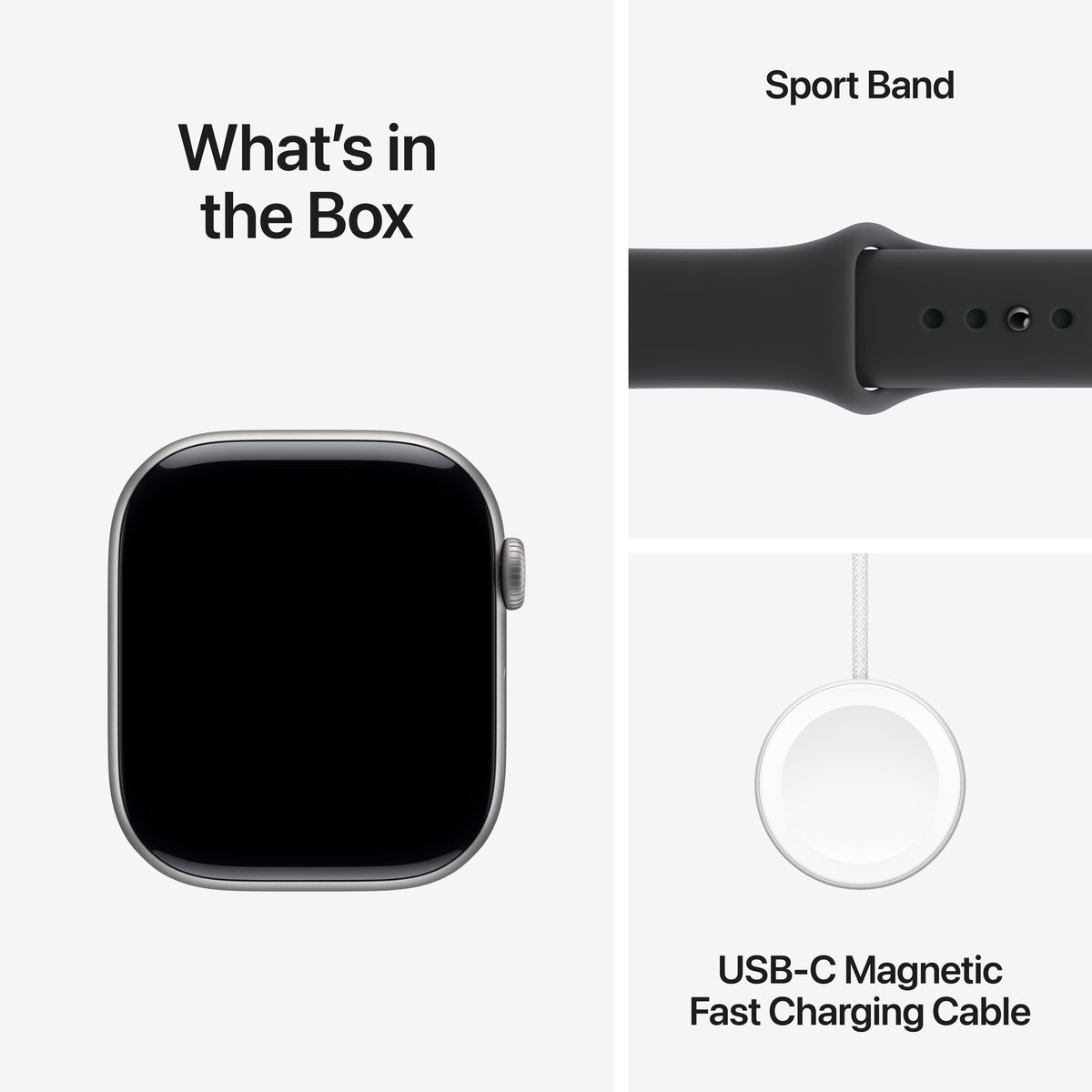 Apple Watch Series 11 GPS 46MM Space Grey Aluminium Case with Black Sport Band - S/M | MEV04MP/A from Apple - DID Electrical
