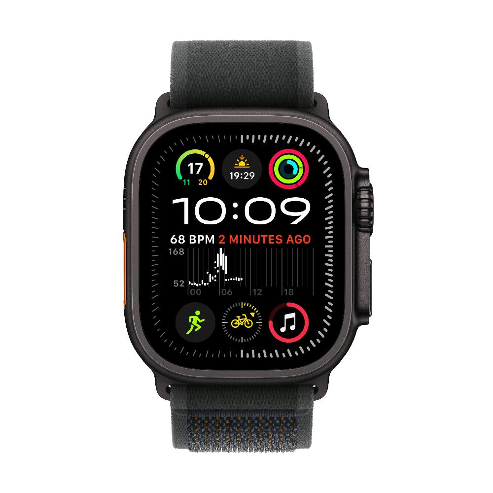 Apple Watch Ultra 2 GPS + Cellular 49MM Black Titanium Case with Black Trail Loop - M/L | MX4V3QA/A from Apple - DID Electrical